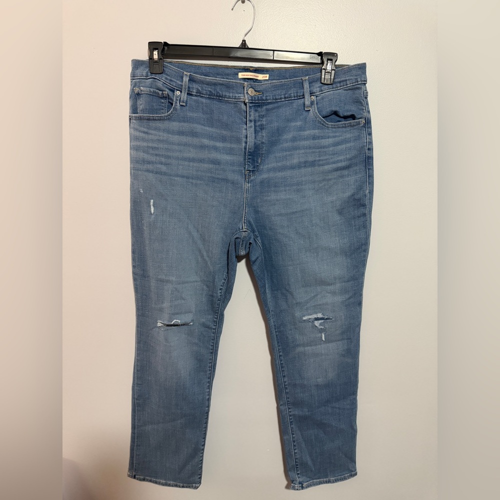 Levi’s 724 High Rise Straight Jeans Size 20W